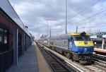 DE30AC # 423 on the point of LIRR Train # 6010 heading to Montauk 